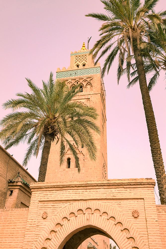 Marrakech-Morocco Koutoubia Mosque Oldest mosque in Marrakech from the 1100s